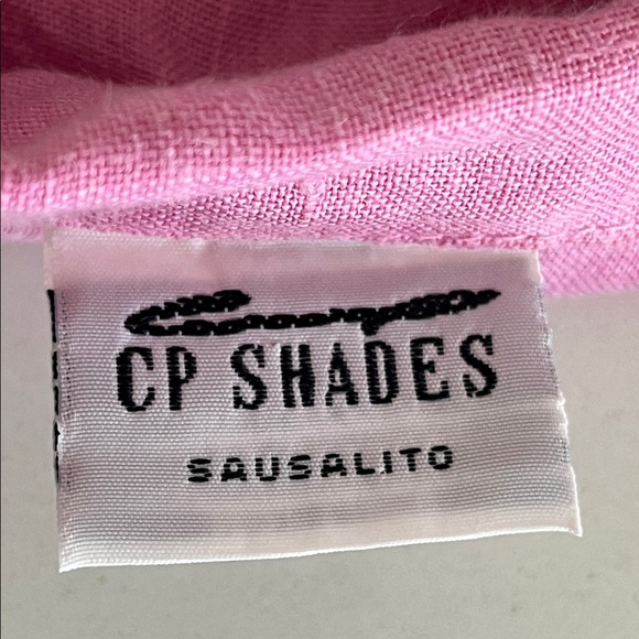 CP Shades Sausalito Marseala Linen dusty rose button down shirt size large - Picture 12 of 15